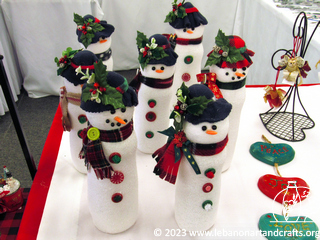 Decorative snowmen