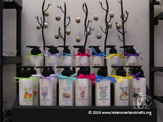 Lisa Gray made these goat milk lotions
