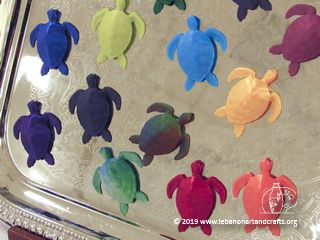 Laurel Pollard's 3D printed sea turtle magnets