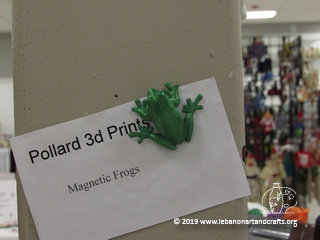 Laurel Pollard designed this 3D-printed magnetic gecko