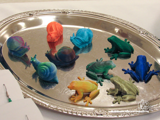 Snail and frog magnets