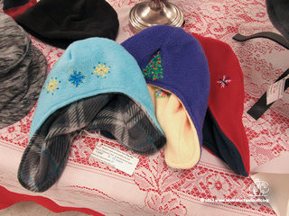 Fleece hats for children