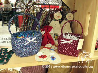 Decorative cloth baskets