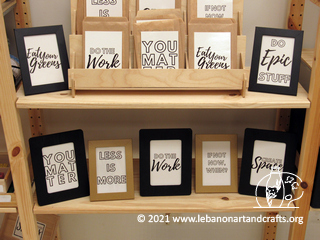 Chelsea McDowell made these encouragement cards