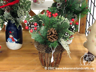 Christmas decorative bouquets