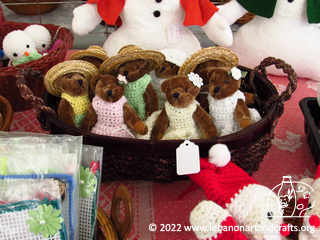 Kay Mariotti made these teddy bears
