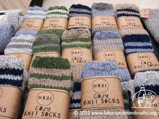 Cozy knit socks