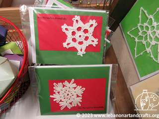 New Hampshire snowflake cards