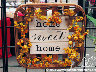 Home sweet home wreath