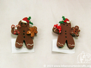 Decorative gingerbread men