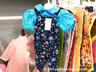 18 in. doll overalls outfit