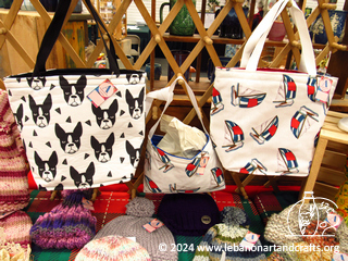 Medium and large tote bags
