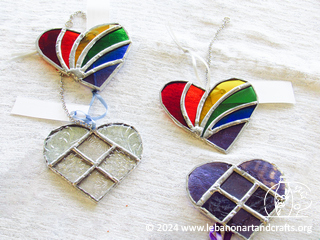Heart ornaments/sun catchers
