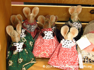 Mouse ornaments