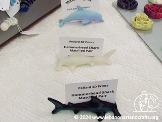 Hammerhead shark match magnet pair