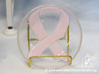Breast cancer awareness medallion