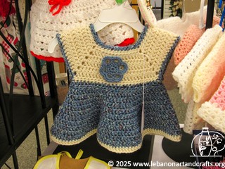 Crochet baby dress