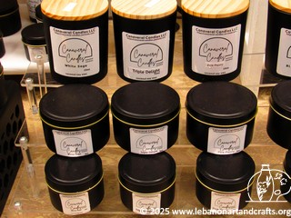 Scented soy and coconut wax candles