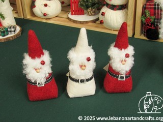 Santa tabletop decorations