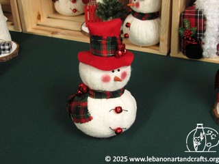 Snowman tabletop decoration