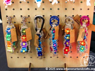 Beaded keychains