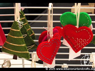 Felt ornaments