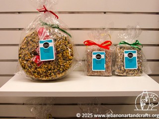 Birdseed wreaths